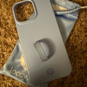 Loopy Case Blue iPhone Case with Loop Mount